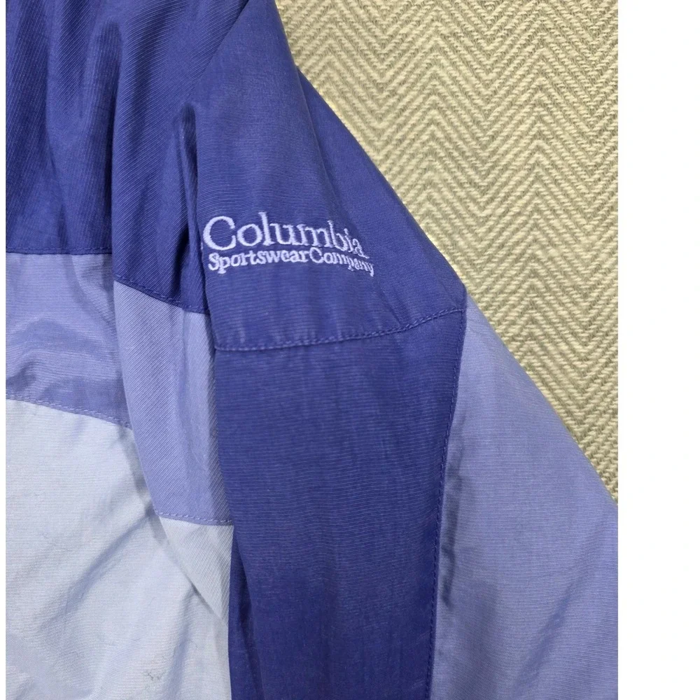Columbia‎ Sportswear Blue Colorblock Winter Jacket Youth 10/12 Insulated Coat